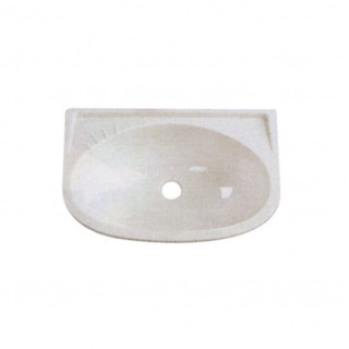 1 - Évier rectangulaire en plastique pour camping-car et nautique 400x270 mm